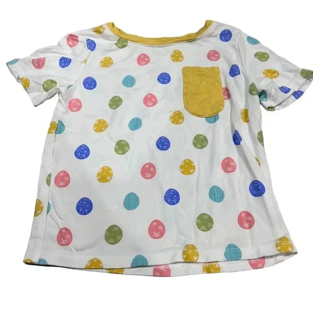 Kyte BABY Easter Egg Toddler Tee Unisex Kids Size 2T Multicolor